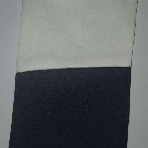 AT-20 黑白顏色袋巾 Black and White Color Pocket Square 美術指導