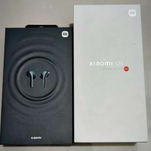 Xiaomi 小米 12S 5G (8+256GB)  套裝 Xiaomi Buds 3T Pro 降噪藍牙耳機