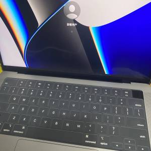 MacBook Pro 14吋 M1, 16gb 1TB 銀色 99%新