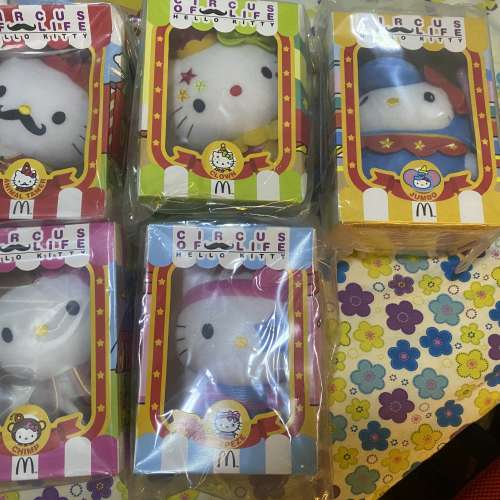 Hello Kitty Circus of Life (set) - 二手或全新模型、Figure, 遊戲機、模型 - DCFever.com