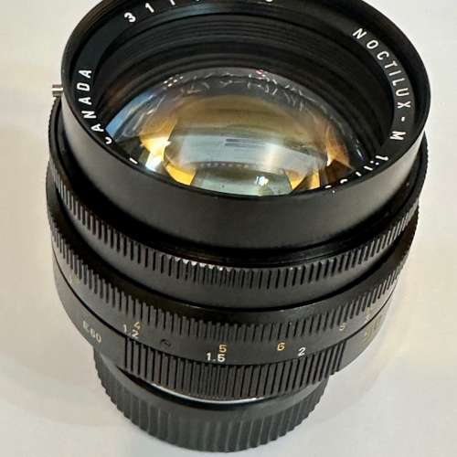 FS: Leica Noctilux M50mm F/1.0 (E60) Version 3 (as photo show)