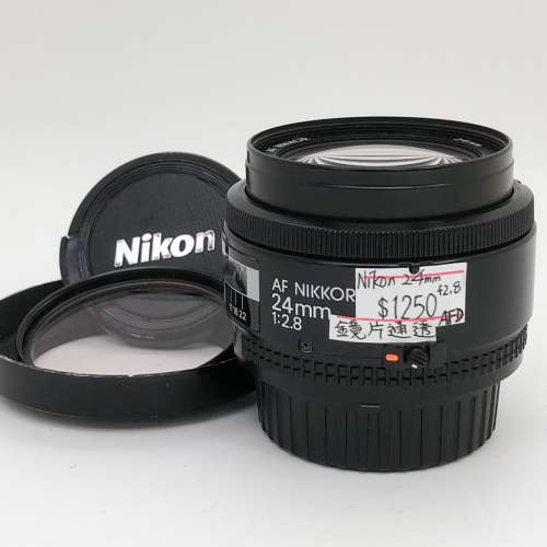 99% New Nikon 24mm F2.8D自動鏡頭, 深水埗門市可購買