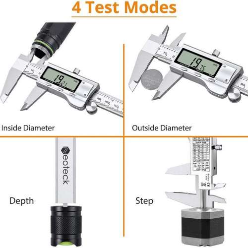 Stainless Steel Digital metal Fraction Caliper 200mm (不鏽鋼電子卡尺)