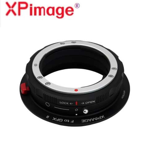 Xpimage Locking Adapter For NIKON G Mount Lens To Fujifilm G-Mount II