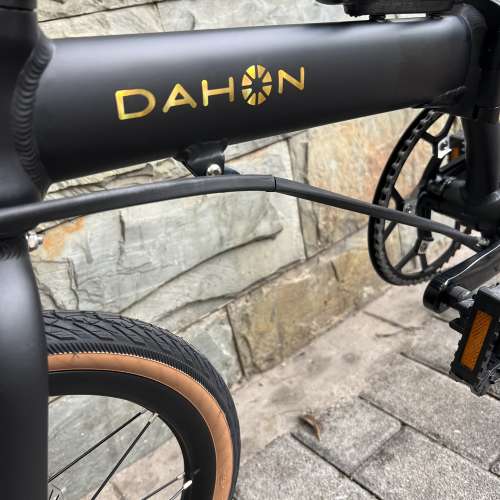2024 黑金色特別版 頭柱內摺版馬甲線款 DAHON K3 PLUS 9速 16吋349 碟剎 鋁合金 折...