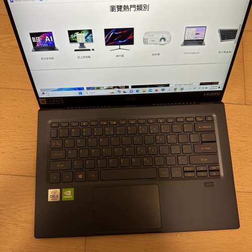 超輕手提電腦 ACER Swift 5 SF514 i7-Touch-Mon