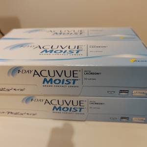 Acuvue Moist -1.75 / -2.00 各兩盒 隱形眼鏡