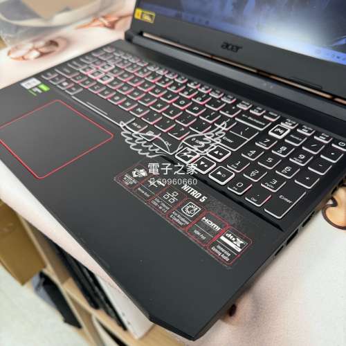 (荃灣旗艦店，10代電競筆電) Acer 電競系列 i7 10750H/16,32gb/GTX1650 Ti 加強版獨...