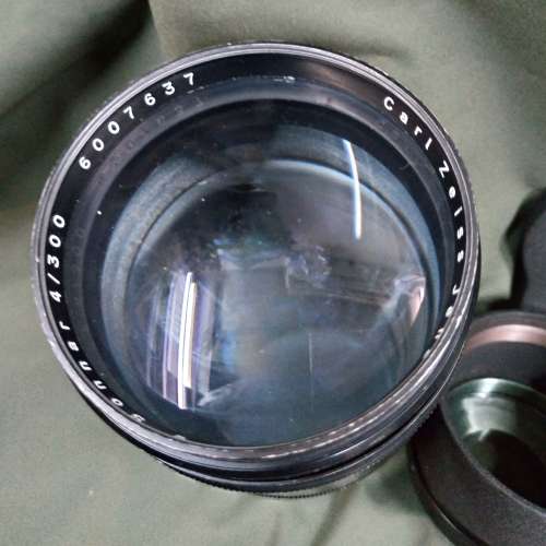 Carl Zeiss Jena 300mm f4 Olympia- Sonnar M42-screw mount  /東蔡  300/4 sonnar
