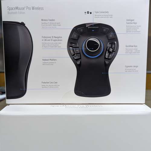 3Dconnexion - SpaceMouse Pro Wireless Bluetooth Edittion