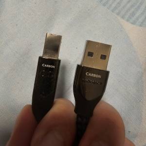 90% new AudioQuest Carbon USB-A TO USB-B 3Metres
