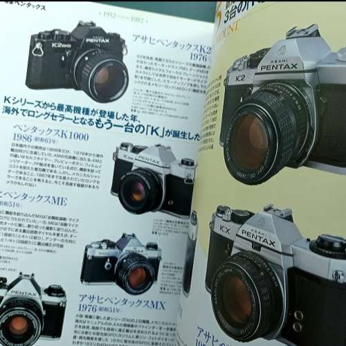 全新絕版Pentax菲林機及鏡頭Super Bible