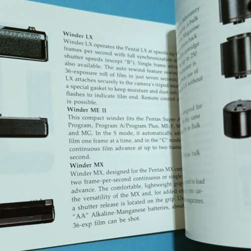 ASAHI PENTAX 鏡頭及配件系統圖鑑