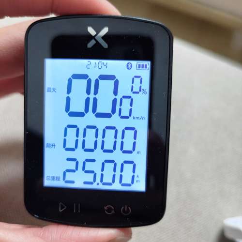 行者小G+二代 無線 公路 單車咪錶 GPS 行車速度 距離 定位功能 (中文版) , 送SRAM碼...