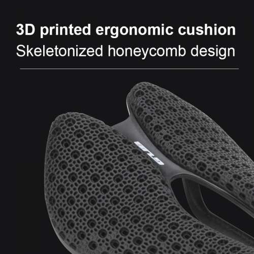 100%New GUB 1170 Carbon Fiber 3D Printed Bike Saddle Ultra Light and Breathable
