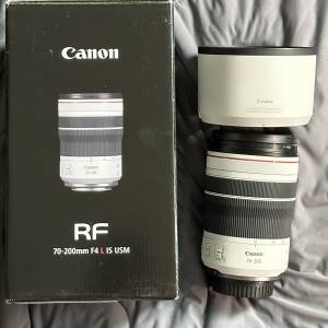 原廠行貨 Canon RF 70-200mm F4 IS USM