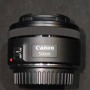 Canon 50/1.8 IS STM EF 99%NEW