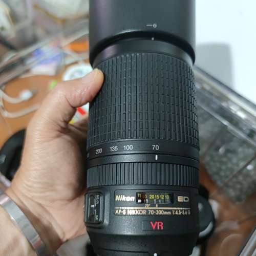Nikon AF-S VR Zoom-Nikkor 70-300mm f/4.55.6G IF-ED (not canon sony fuji )