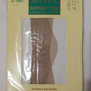全新「日本製」SUPPORT TYPE 絲襪褲（肉色）六對