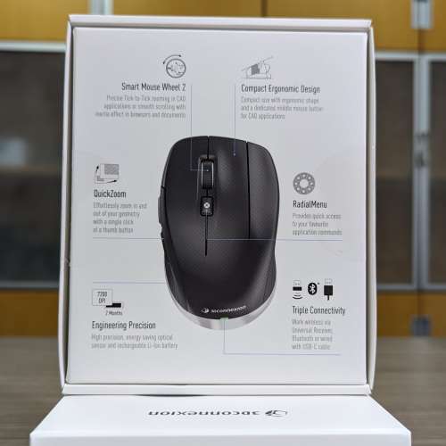 3Dconnexion - CadMouse Compact Wireless 3DX-700118