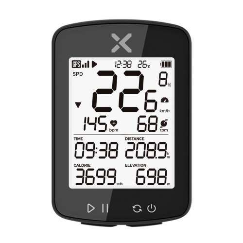 100% NEW XOSS G+ 2nd Generation GPS Smart Cycling Computer ENGLISH VERSION