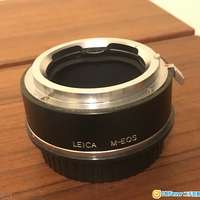 Leica M mount to EOS adapter for visoflex lens