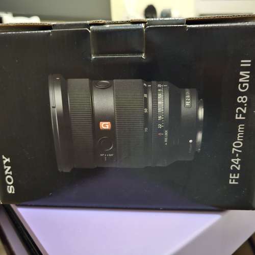 Sony e-mount 24-70mm f2.8 gm ii