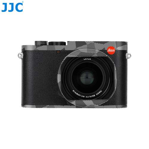 JJC Camera Body Skin Decoration 3M Sticker Film Cover For LEICA Q3 淺灰色