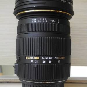 Sigma AF17-50mm F2.8  DC OS HSM ---Canon mount---Canon Mount