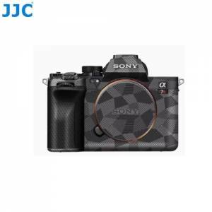 JJC Sony A7R V 機身保護貼 - Dark Gray Geometric 深灰色幾何紋