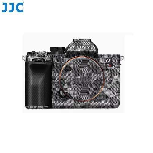 JJC Sony A7R V 機身保護貼 - Dark Gray Geometric 深灰色幾何紋