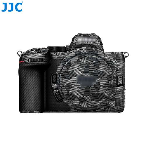 JJC NIKON Z5 機身保護貼 - Light Gray Geometric 淺灰色幾何紋 (SS-Z5LGG)