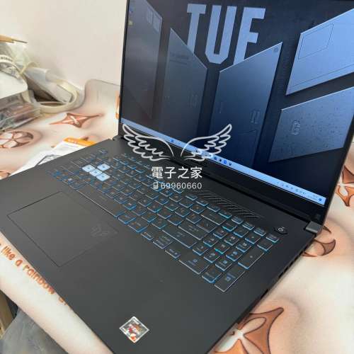 (荃灣實體店，電競筆電 ) Asus Gaming AMD R7 6800H /17寸 /i7-13代同級/16gb ram/...