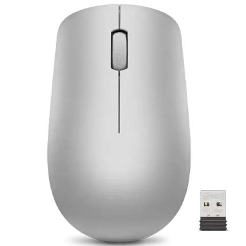 Lenovo 530 無線滑鼠（白金灰）