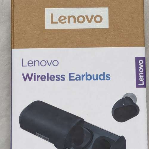 Lenovo - True Wireless Earbuds  SE-631TWC  Bluetooth 5.0 IPX5 - Dark Black
