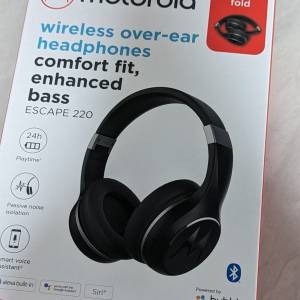 Motorola wireless over-ear headphones - ESCAPE 220