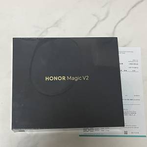 New全新行貨未開封 有單有保養Honor Magic V2 榮耀 black 黑色 摺疊手機Magic V2 5...