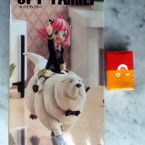$150 全新 正版 正貨 SPY &times; FAMILY 間諜家家酒 不動人偶 - 安妮亞&middot;佛傑 + 彭德&middot;佛...