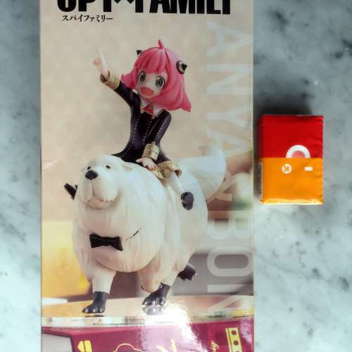 $150 全新 正版 正貨 SPY &times; FAMILY 間諜家家酒 不動人偶 - 安妮亞&middot;佛傑 + 彭德&middot;佛...