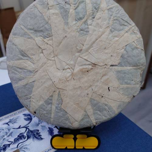 2002年鴻泰昌雲南七子熟餅普洱茶葉熟茶餅