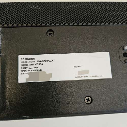 Samsung sound bar Q700A 二手或全新音響組合, 影音產品
