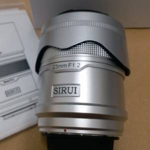 全新 Sirui sniper 23mm f1.2 自動對焦 for fujifilm 35mm 56mm
