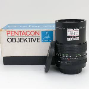 98% New Pentacon 135mm F2.8手動鏡頭, 深水埗門市可購買