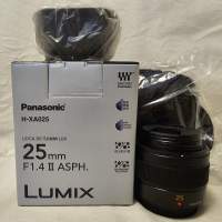 Panasonic LUMIX Leica DG summilux 25mm f1.4 ii ASPH m43 GH5 GH6 G9 Olympus