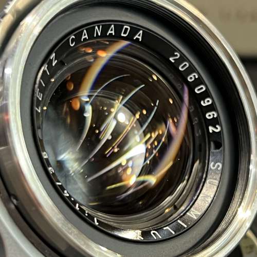 Leica Summilux M 35mm F1.4 Steel Rim with original hood and box