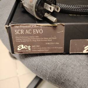 AET SCR AC EVO power cable 電源線 1.8m(廠線）
