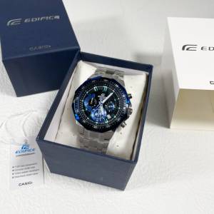 卡西歐EF-550D男士手錶石英錶經典鋼帶