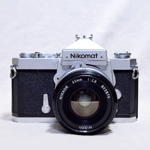 Nikon Nikomat FT + Nikkor 35mm F/2.8 即買即用！