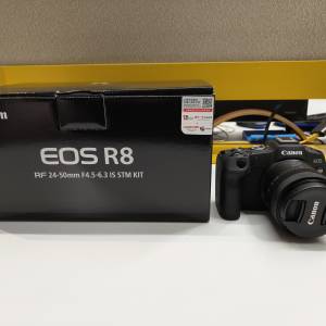 Canon R8 & RF15-45mm kit set