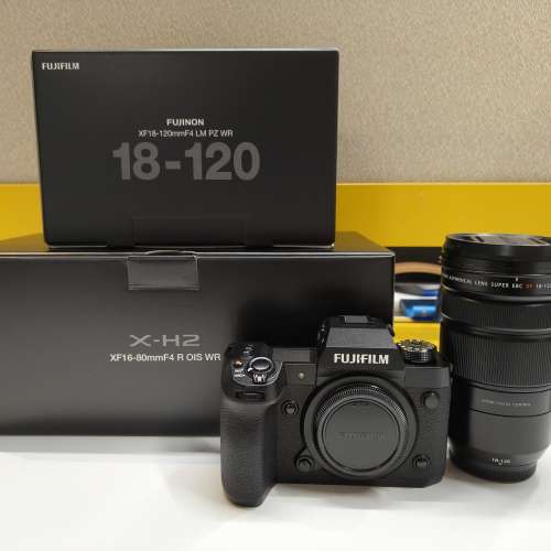 Fujifilm X-H2 & FUJINON XF 18-120mm F4.0 LM PZ WR